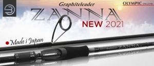 Спінінг Graphiteleader Zanna Limited Edition GZANS-702MH (EVA) 2.13m 7-28gr